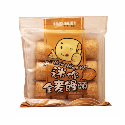 Mini Whole Wheat Bun (12pcs)