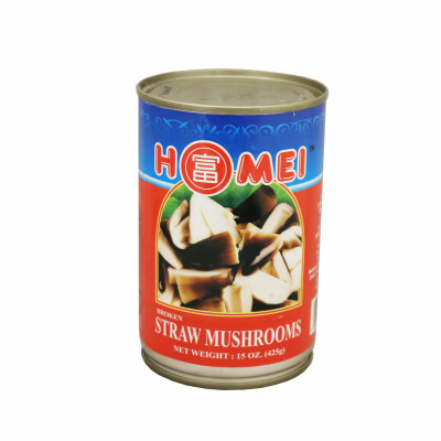 Broken Straw Mushroom In Brine