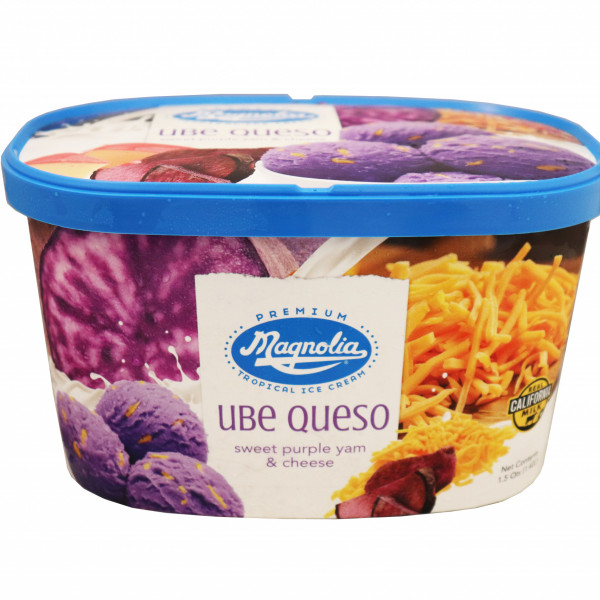 Ube Queso Ice Cream