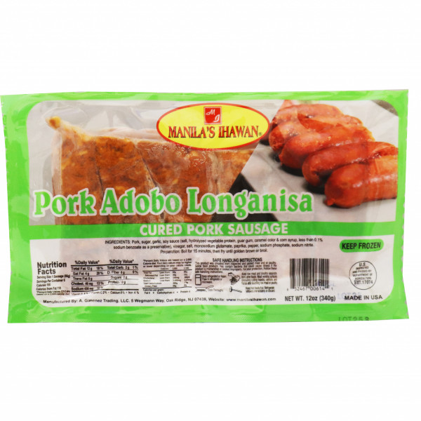 Pork Adobo Longaniza