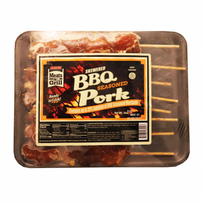 Skewered Bbq Pork
