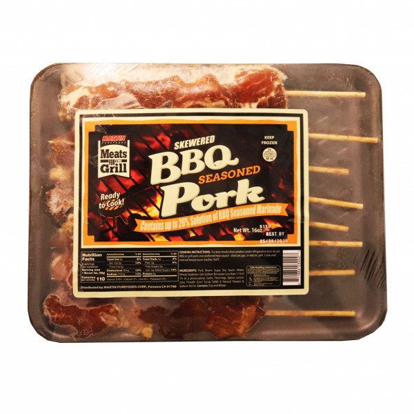 Skewered Bbq Pork