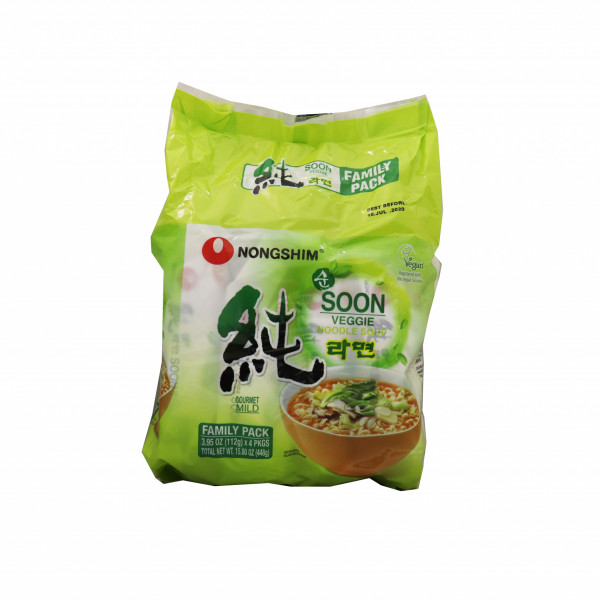 Soon Veggie Noodle Soup