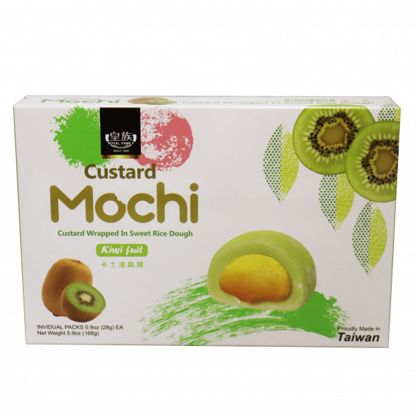 Custard Mochi Kiwi
