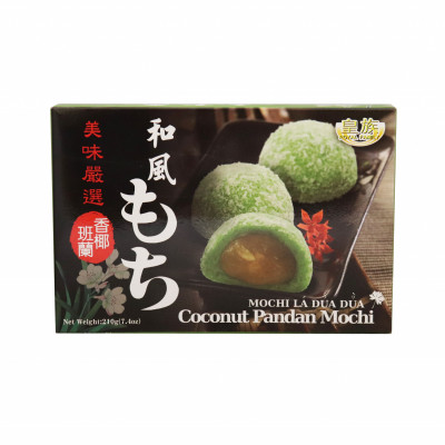 Coconut Pandan Mochi
