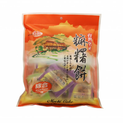 Mixed Flavor Mochi Cake