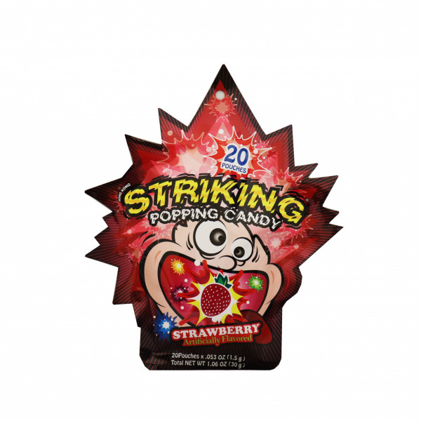 Strawberry Popping Candy