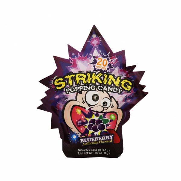 Blueberry Popping Candy