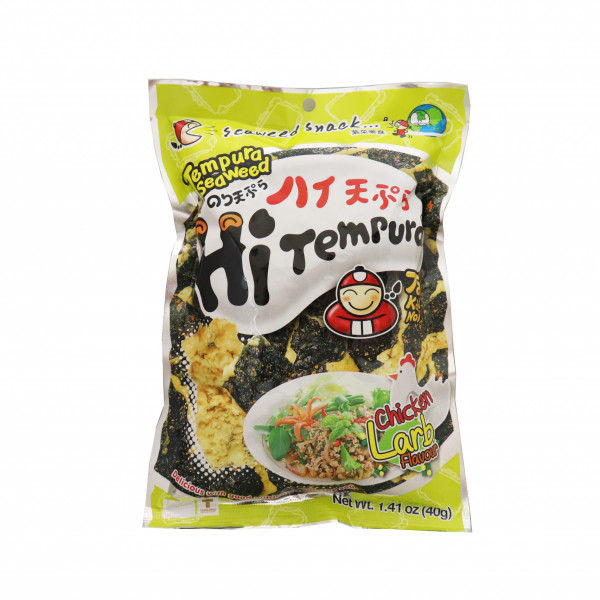 Tempura Seaweed Chicken Larb