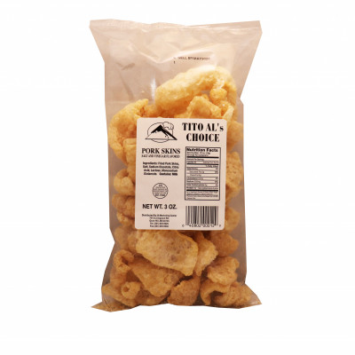 Pork Rind With Salt & Vinegar 3oz