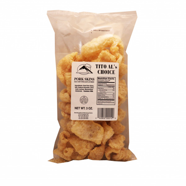 Pork Rind With Salt & Vinegar 3oz