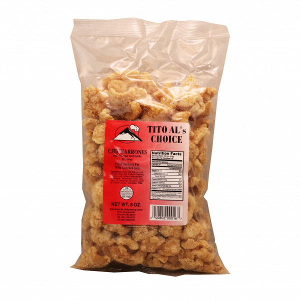 Pork Crackling Salt Vinegar & Garlic (large)