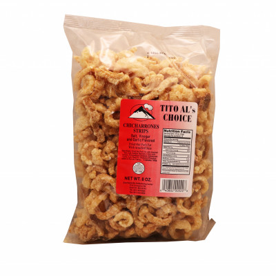 Strip Crackling Wth Salt Vinegar & Garlic